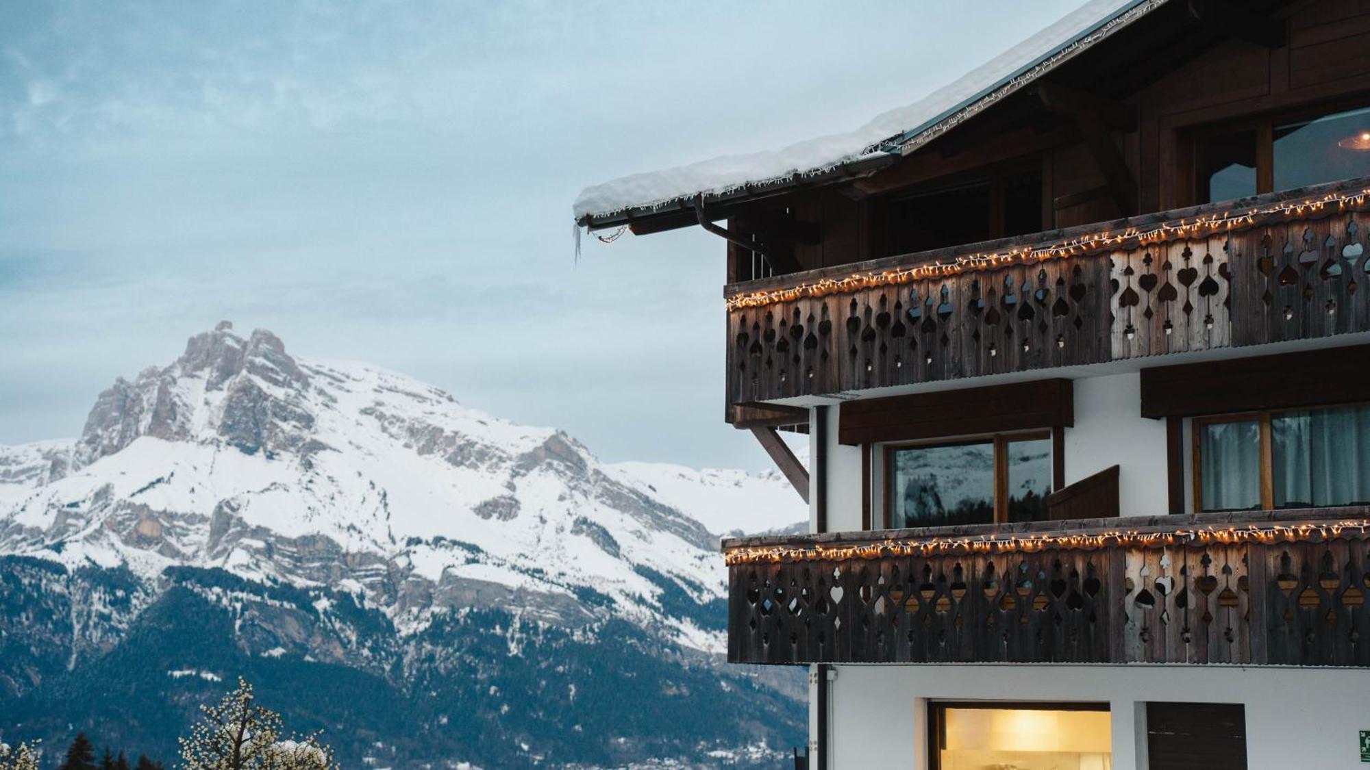Chalet Alpen Valley, Mont-Blanc Combloux Exterior photo